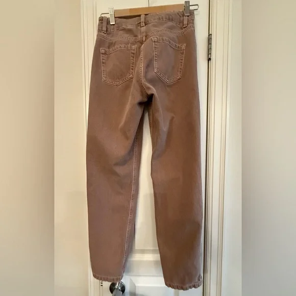 Dynamite Claudia jeans size 00/24 inch dusty rose - Picture 4 of 8